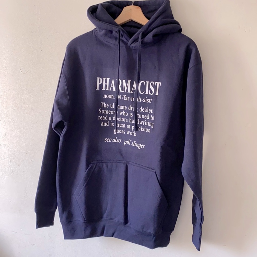 Pharmacist Definition Navy Hoodie